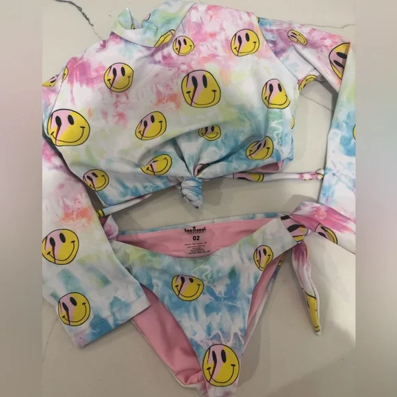 Too Cool Beachwear Smiley Swimsuit